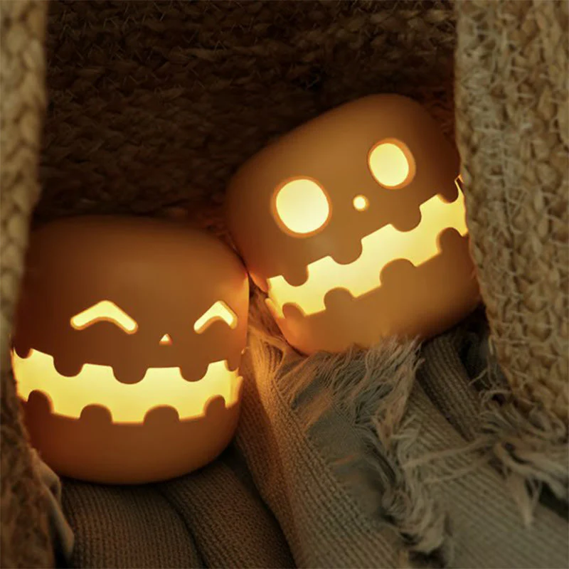 💝Halloween Creative Pumpkin Dimming Timer Night Light🎁 - Image 3