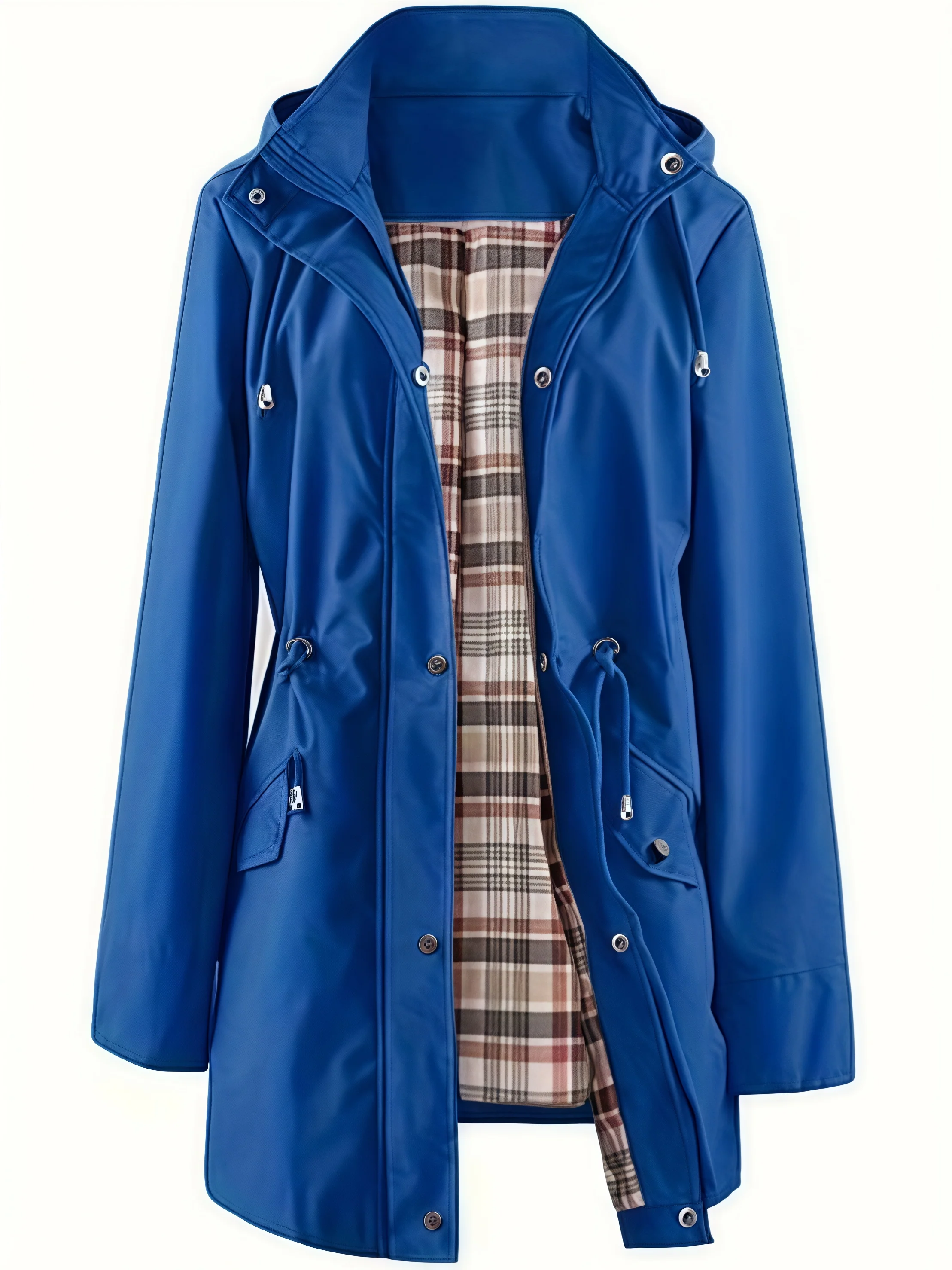 🔥Hot Sale 58% off🔥Solid Color Casual Jackets, Waterproof Windbreaker Coats, Hooded Windbreaker - Image 11