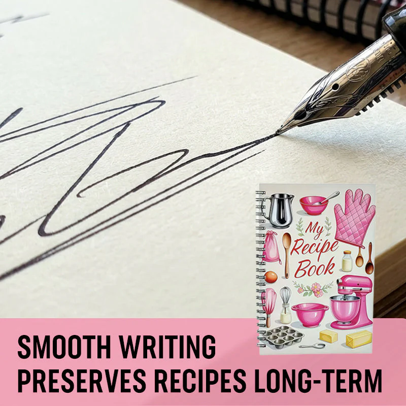 104 Sheets Notebook for Recipes - Image 6