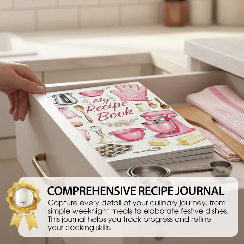 104 Sheets Notebook for Recipes - Image 7