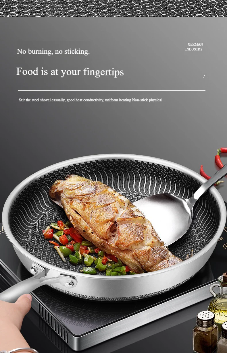 🔥LAST DAY SALE 50% OFF!!🍳Premium Non-Stick Pan with Lid - Image 11