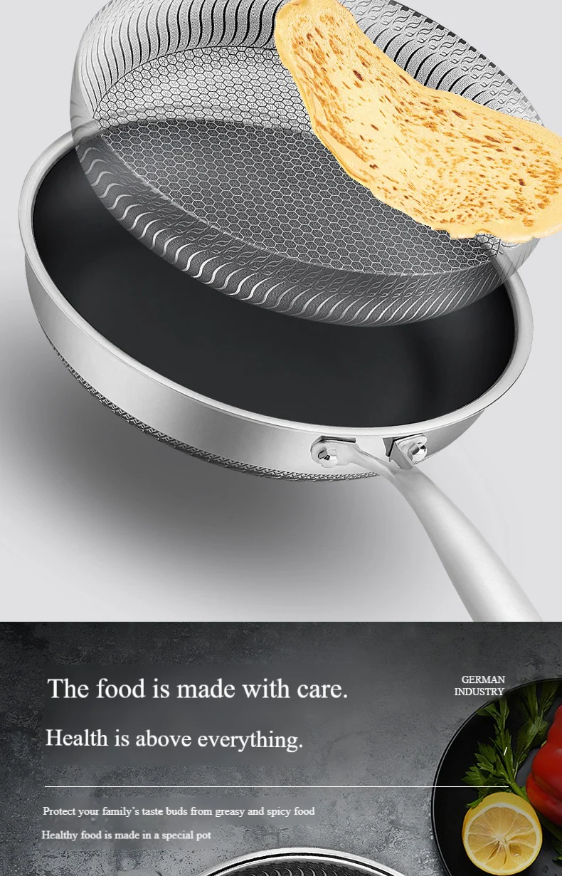 🔥LAST DAY SALE 50% OFF!!🍳Premium Non-Stick Pan with Lid - Image 13