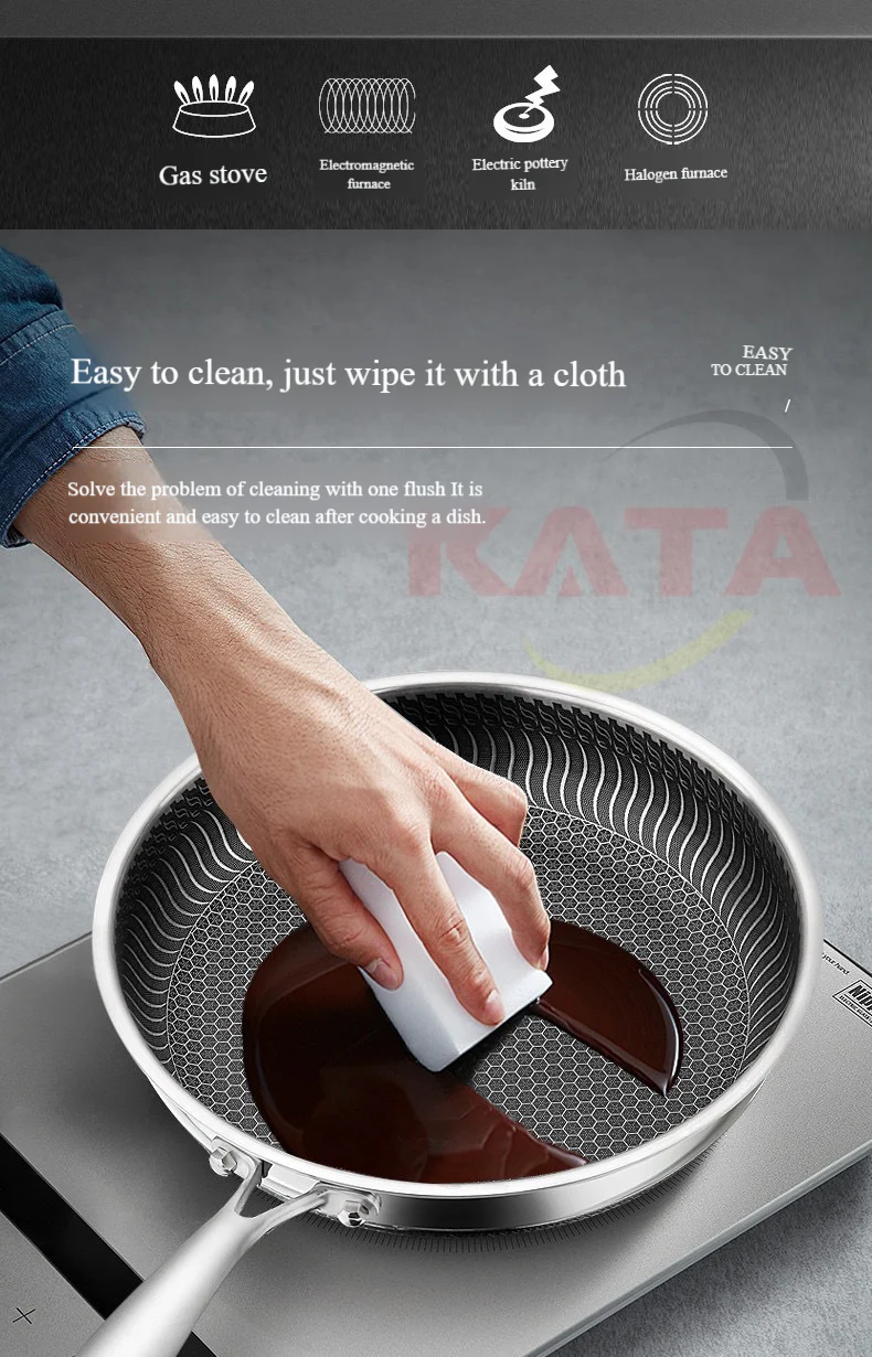 🔥LAST DAY SALE 50% OFF!!🍳Premium Non-Stick Pan with Lid - Image 14