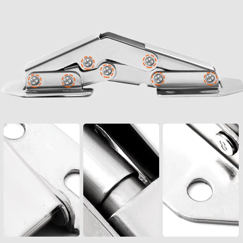 🔥Easy Installation Of Bridge-shaped Door Hinges  -Cabinet Hinges - Image 9