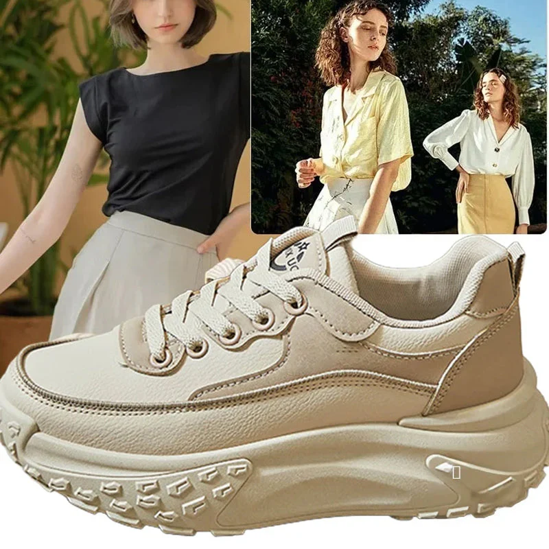 Women's Height-Increasing Platform Sneakers - Image 3