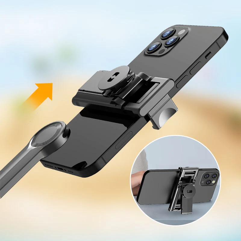 Flexible Octopus Telescopic Pole Tripod with Phone Clip - Image 4