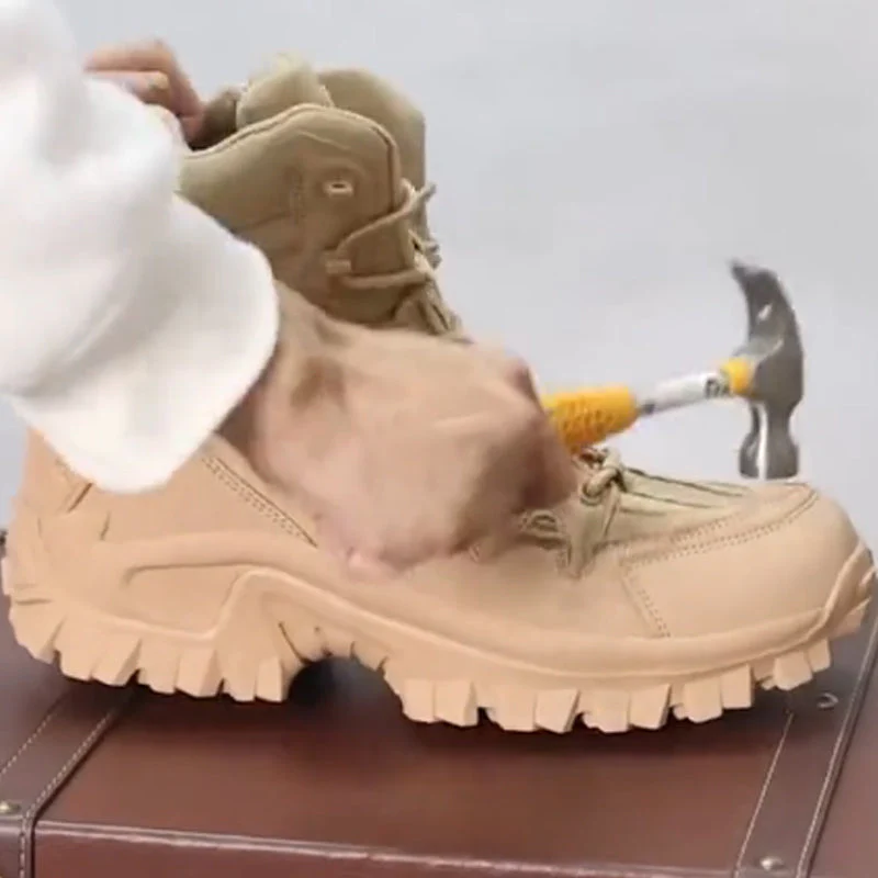 🔥🥾Men's Rugged & Stylish High-Top Outdoor Boots - Image 4