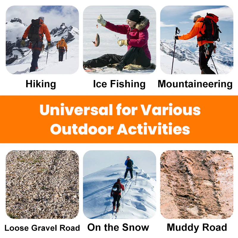 ❄️Hot Sale 49% OFF🔥Anti-Slip Crampons for Outdoor Shoes & Boots❄️ - Image 6