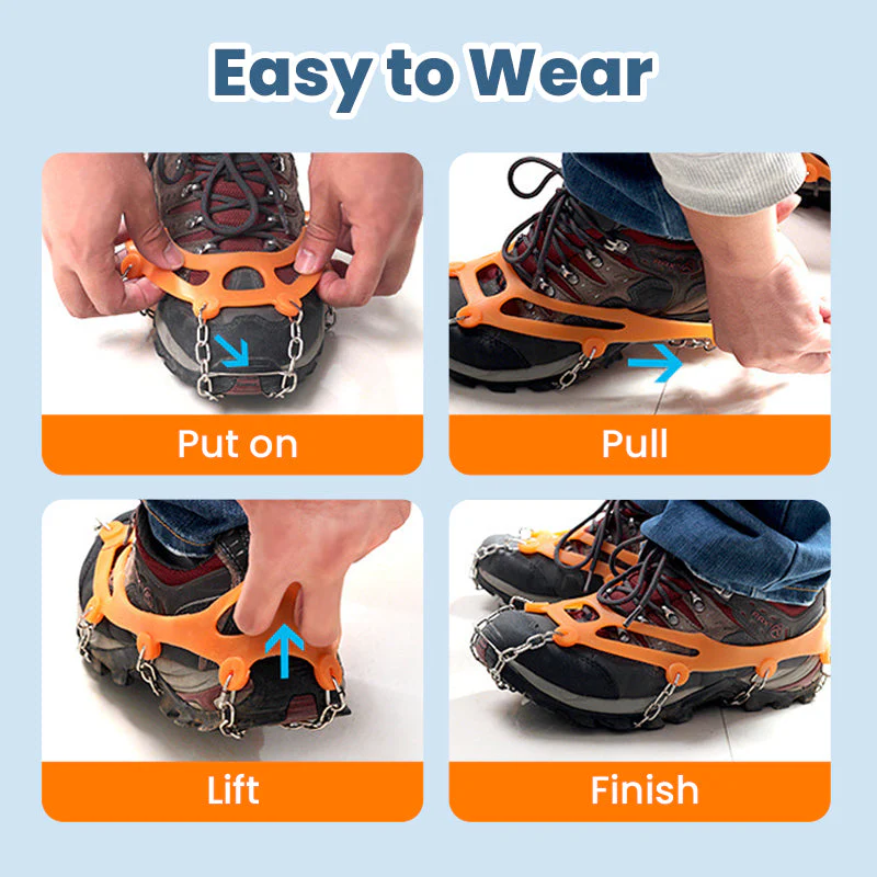 ❄️Hot Sale 49% OFF🔥Anti-Slip Crampons for Outdoor Shoes & Boots❄️ - Image 8