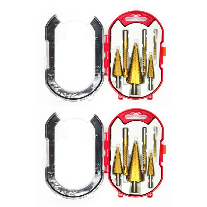 6 PCS Pagoda-Shaped Drill Bits Set with Storage Case - Image 10