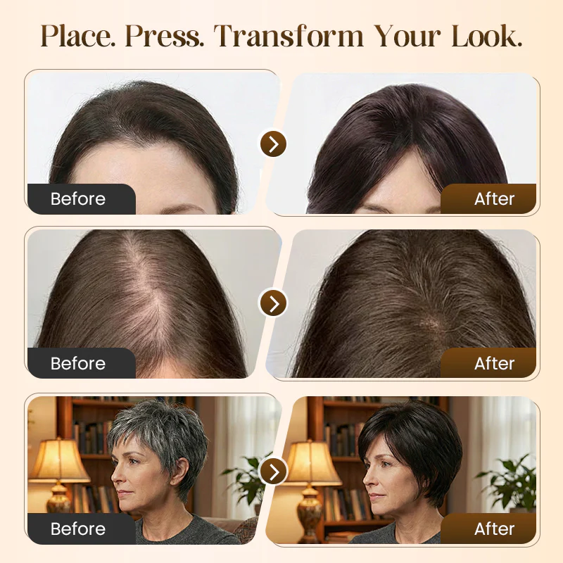 🔥Limited-time Offer🔥Partial Bangs Hair Piece - Image 4