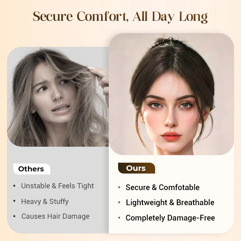 🔥Limited-time Offer🔥Partial Bangs Hair Piece - Image 5
