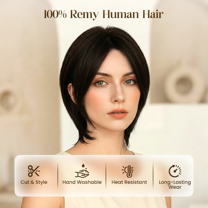 🔥Limited-time Offer🔥Partial Bangs Hair Piece - Image 6