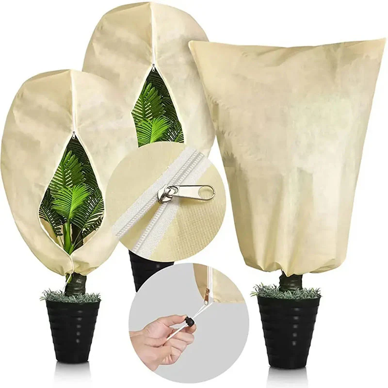 Plant Thickened Drawstring Bag Freeze Protection Covers(50% OFF) - Image 11