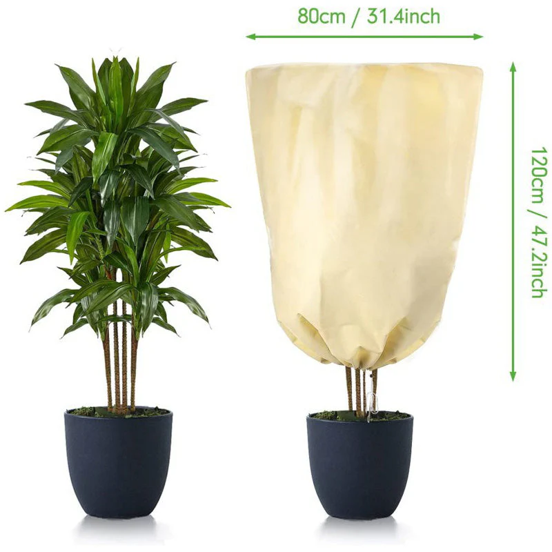 Plant Thickened Drawstring Bag Freeze Protection Covers(50% OFF) - Image 12