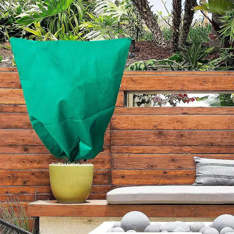 Plant Thickened Drawstring Bag Freeze Protection Covers(50% OFF) - Image 5