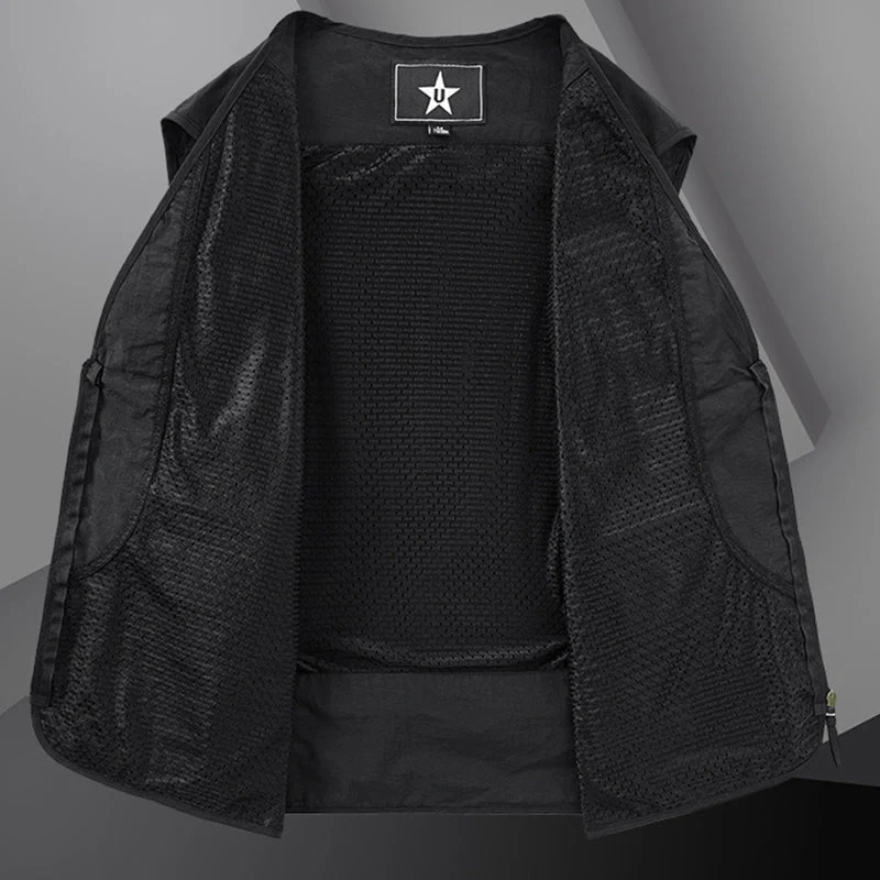 🔥Men's Outdoor Lightweight Breathable Multi-Pocket Vest🔥 - Image 4