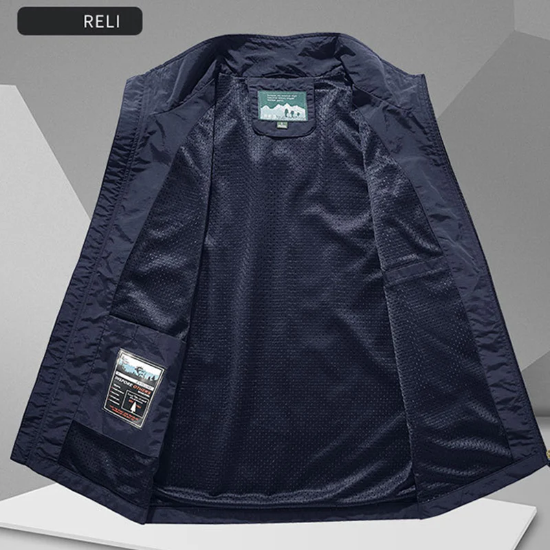 ⏰Limited Time Sale 50% OFF🔥🧥Men's Oversized Sleeveless Vest Jacket With Pockets - Image 11