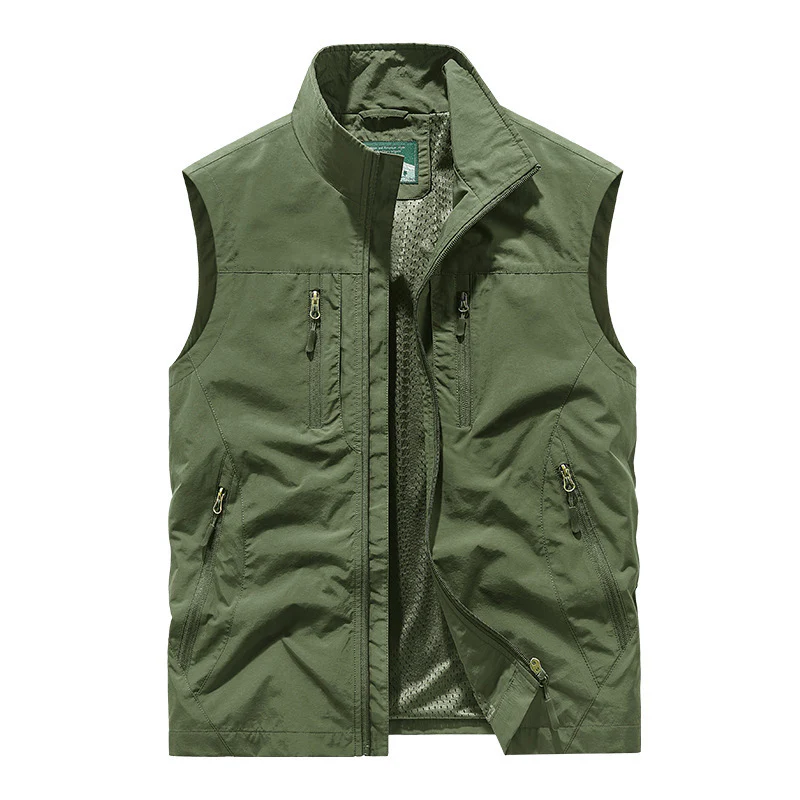 ⏰Limited Time Sale 50% OFF🔥🧥Men's Oversized Sleeveless Vest Jacket With Pockets - Image 15