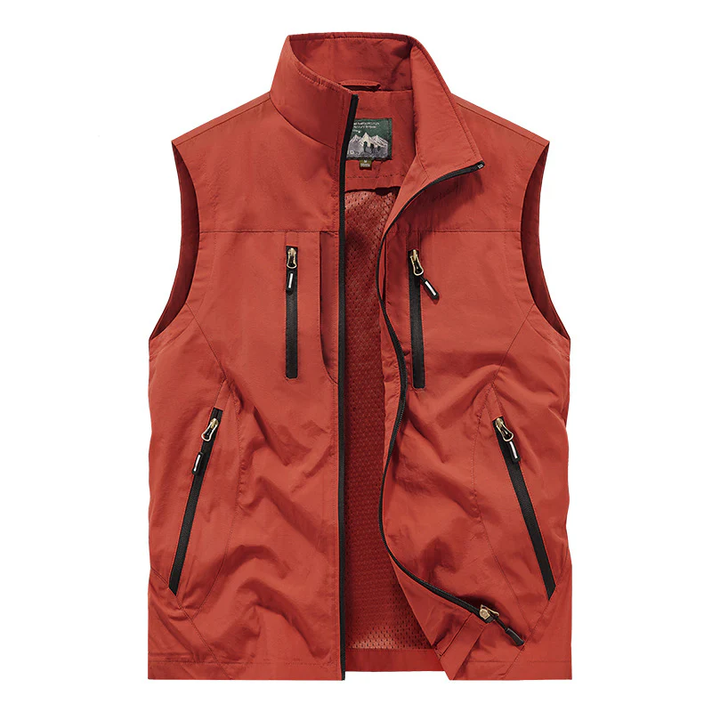 ⏰Limited Time Sale 50% OFF🔥🧥Men's Oversized Sleeveless Vest Jacket With Pockets - Image 17