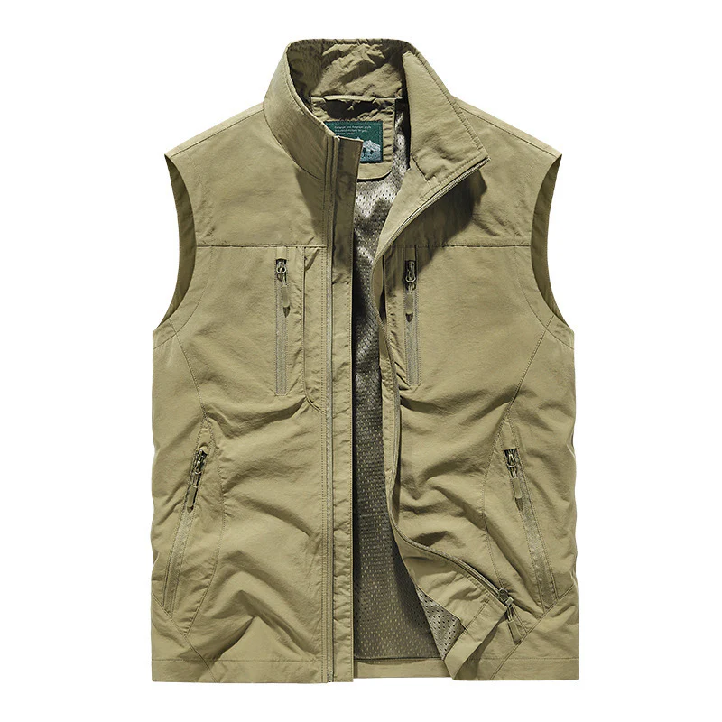 ⏰Limited Time Sale 50% OFF🔥🧥Men's Oversized Sleeveless Vest Jacket With Pockets - Image 22