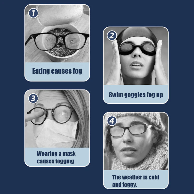 Portable Effective Anti-Fog Spray for Glasses - Image 3