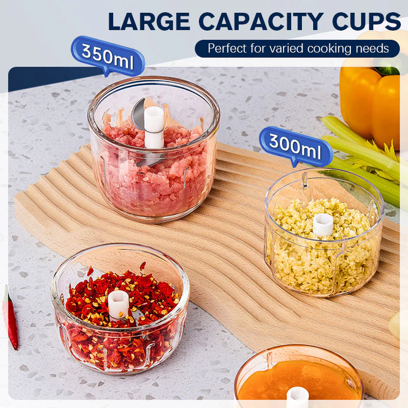 💎50% OFF! 💎 Powerful Large-Capacity Electric Food Chopper – Robust Motor, Smart Design & Stainless Steel Blades - Image 2
