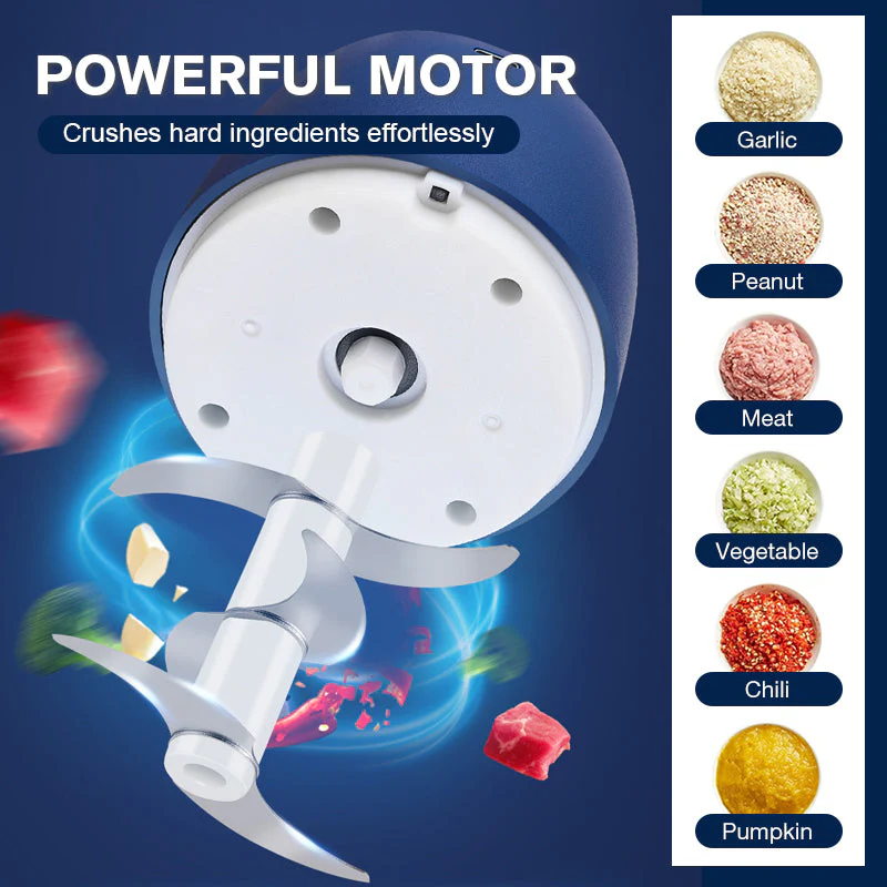 💎50% OFF! 💎 Powerful Large-Capacity Electric Food Chopper – Robust Motor, Smart Design & Stainless Steel Blades - Image 3