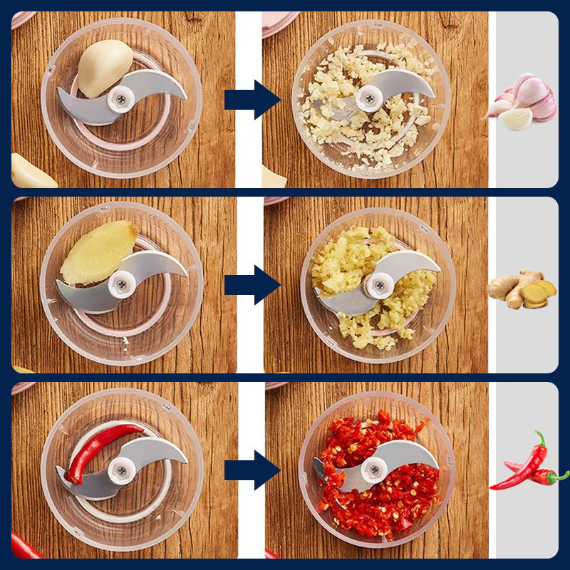 💎50% OFF! 💎 Powerful Large-Capacity Electric Food Chopper – Robust Motor, Smart Design & Stainless Steel Blades - Image 7