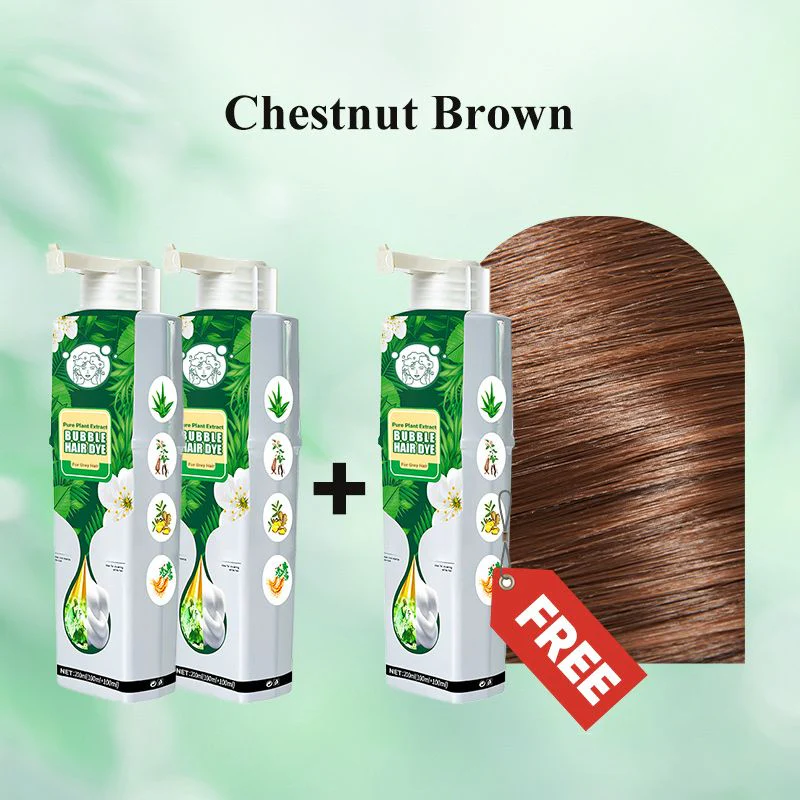 Pure Plant Extract Bubble Hair Dye For Gray Hair - Image 12