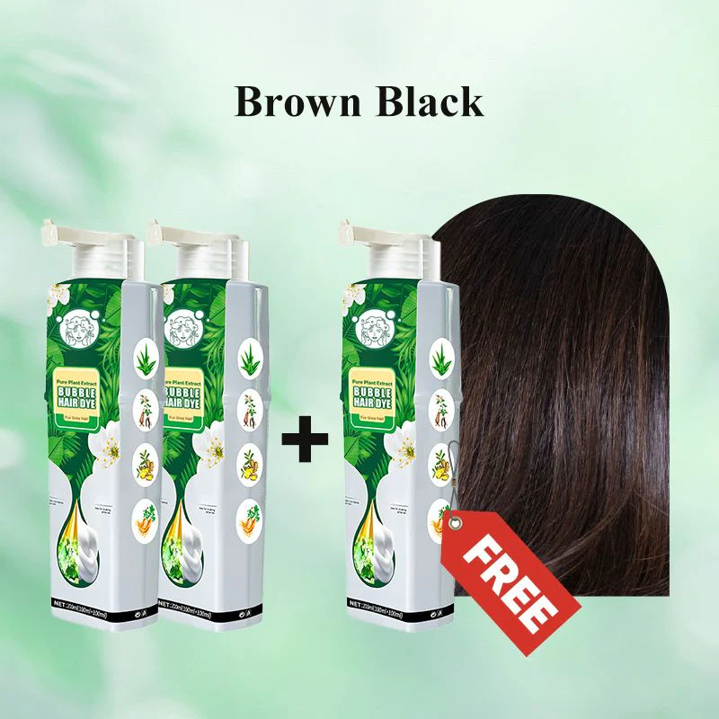 Pure Plant Extract Bubble Hair Dye For Gray Hair - Image 14