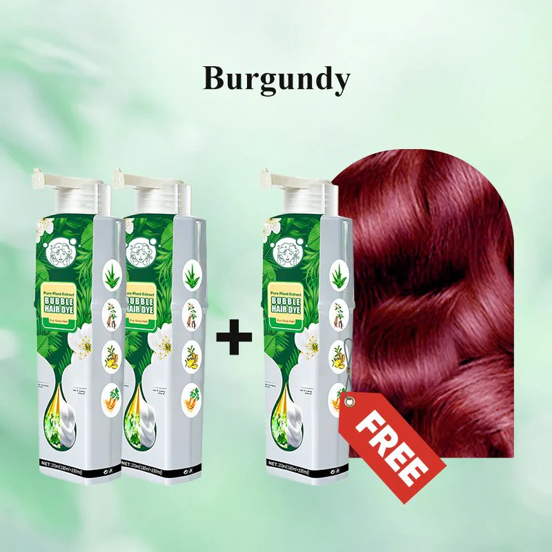 Pure Plant Extract Bubble Hair Dye For Gray Hair - Image 18