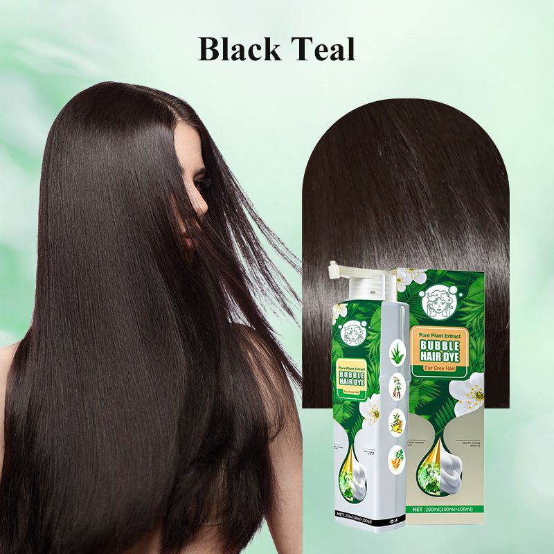 Pure Plant Extract Bubble Hair Dye For Gray Hair - Image 19