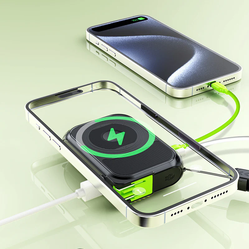 🔥Hot Sale 50% OFF Portable Wireless & Wired Charging Power Bank - Image 3