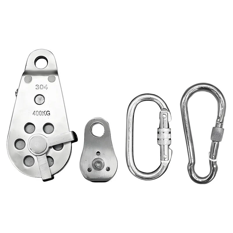 Heavy Duty Pulley System Kit with Carabiner Clips - Image 9