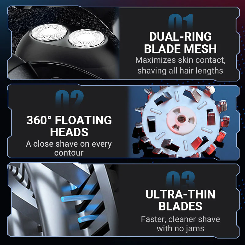 Portable Multifunctional Electric Shaver - Image 7