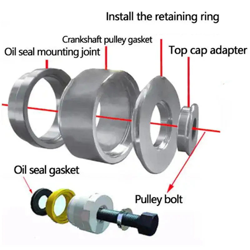 Portable Cam & Crankshaft Seal Removal Tool Kit - Image 6