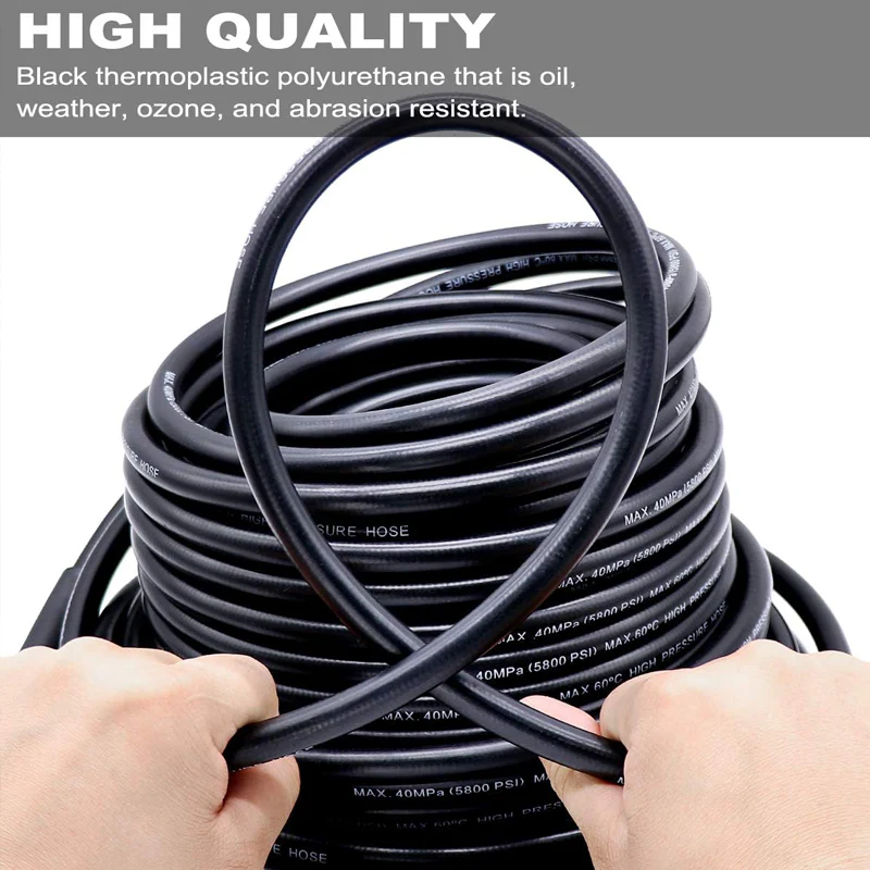 💦 69% OFF INSTANT! 🚿 5800PSI Sewer Jetter Kit - High-Pressure Nozzle & Hose for Clogged Drains/Pipes, Compatible with Most Pressure Washers 🔧📦 - Image 4