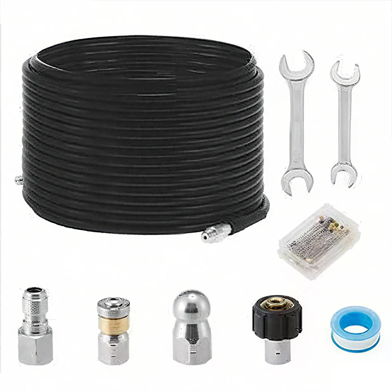💦 69% OFF INSTANT! 🚿 5800PSI Sewer Jetter Kit - High-Pressure Nozzle & Hose for Clogged Drains/Pipes, Compatible with Most Pressure Washers 🔧📦 - Image 7