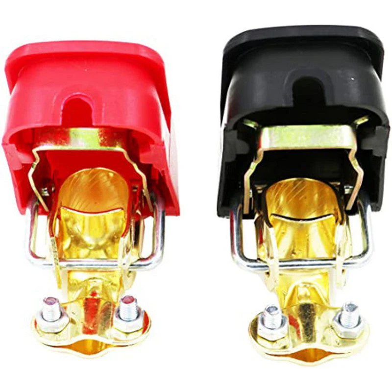 2 pcs Quick Release Battery Terminals Clamps Connectors - Image 9