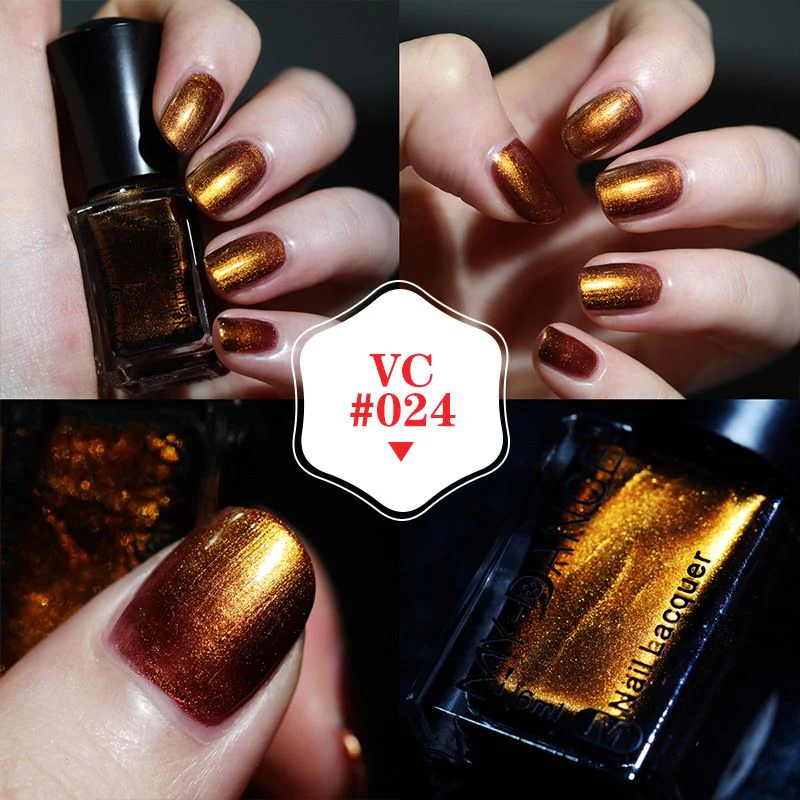 Quick-drying Metallic Chameleon Nail Polish - Image 9