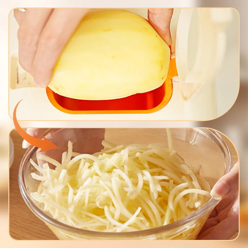 Multifunctional Electric Vegetable Slicer & Shredder for Kitchen - Image 3