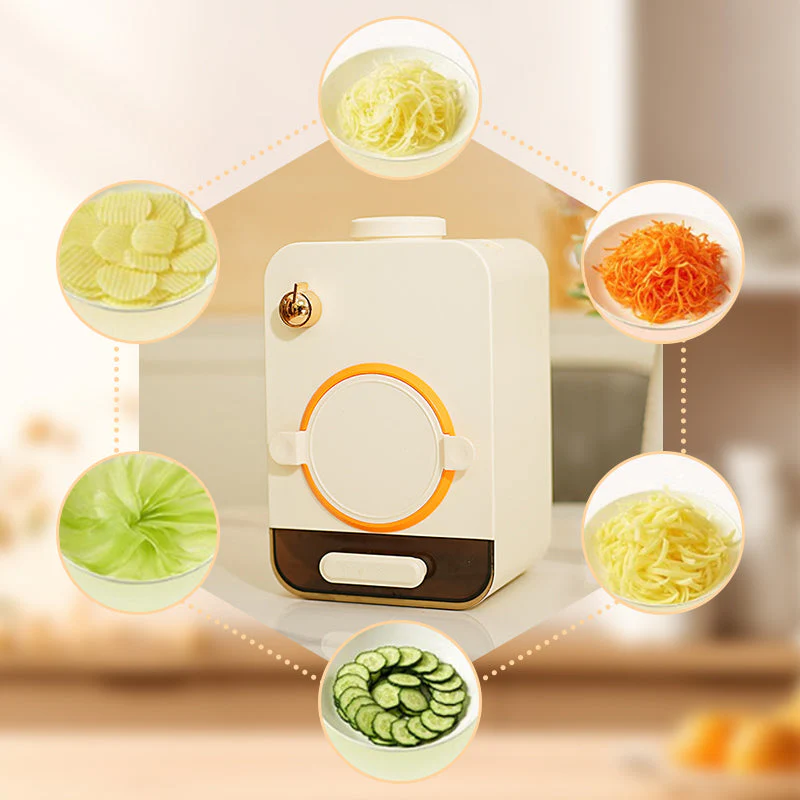 Multifunctional Electric Vegetable Slicer & Shredder for Kitchen - Image 4