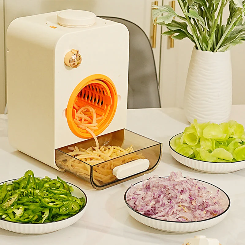 Multifunctional Electric Vegetable Slicer & Shredder for Kitchen - Image 7