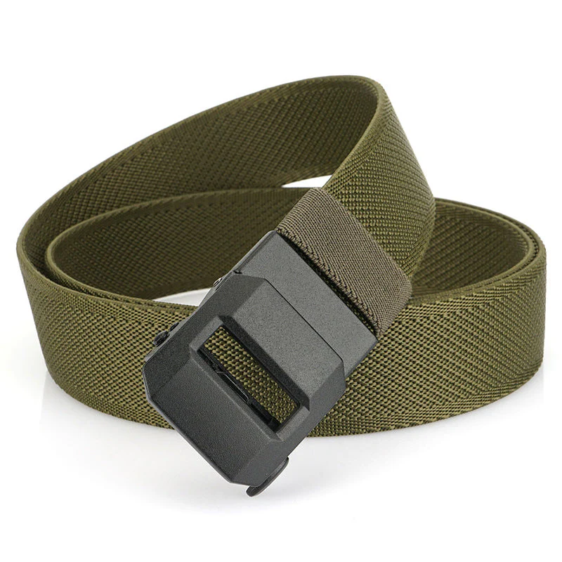 Automatic Buckle Stretch Nylon Belt For Men - Image 10