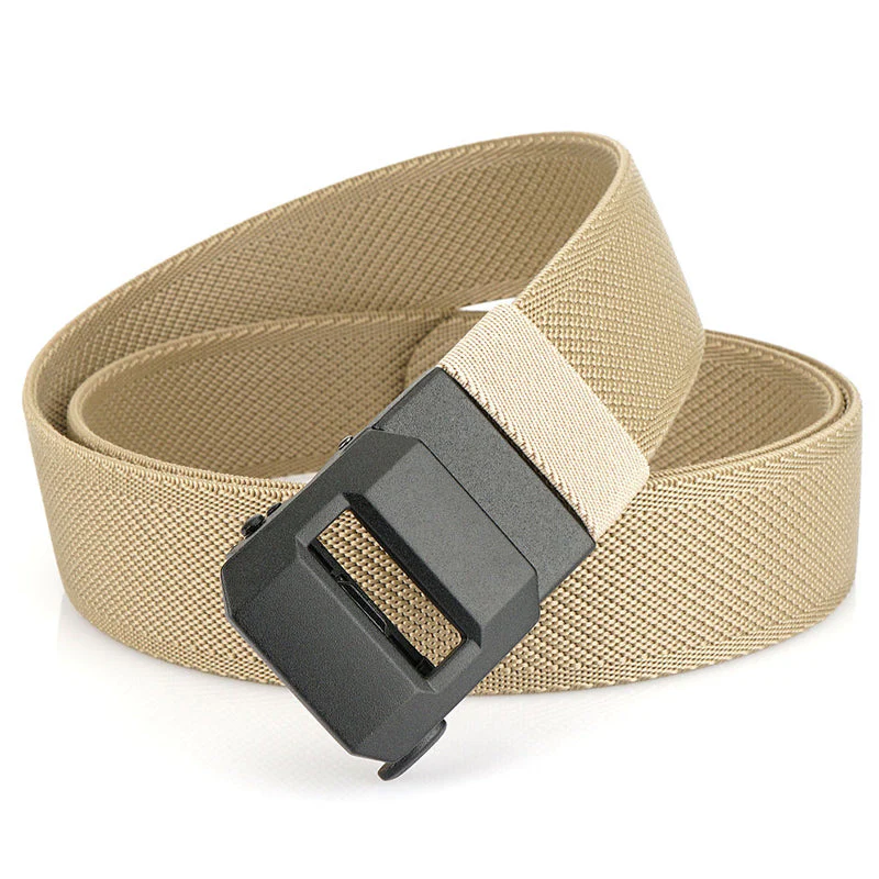 Automatic Buckle Stretch Nylon Belt For Men - Image 11