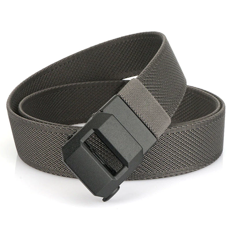 Automatic Buckle Stretch Nylon Belt For Men - Image 13