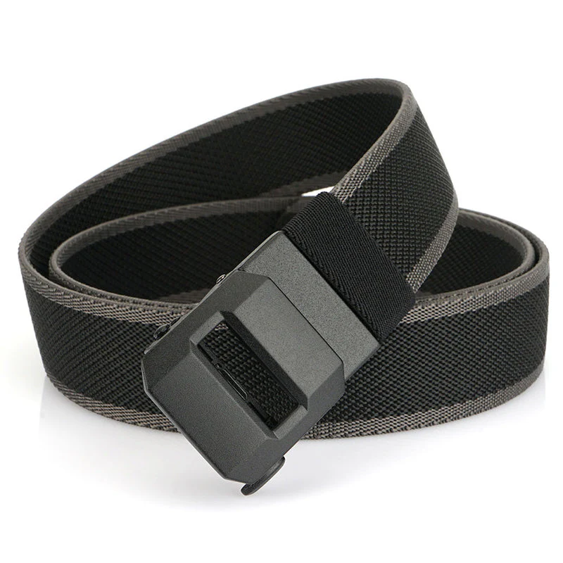 Automatic Buckle Stretch Nylon Belt For Men - Image 15