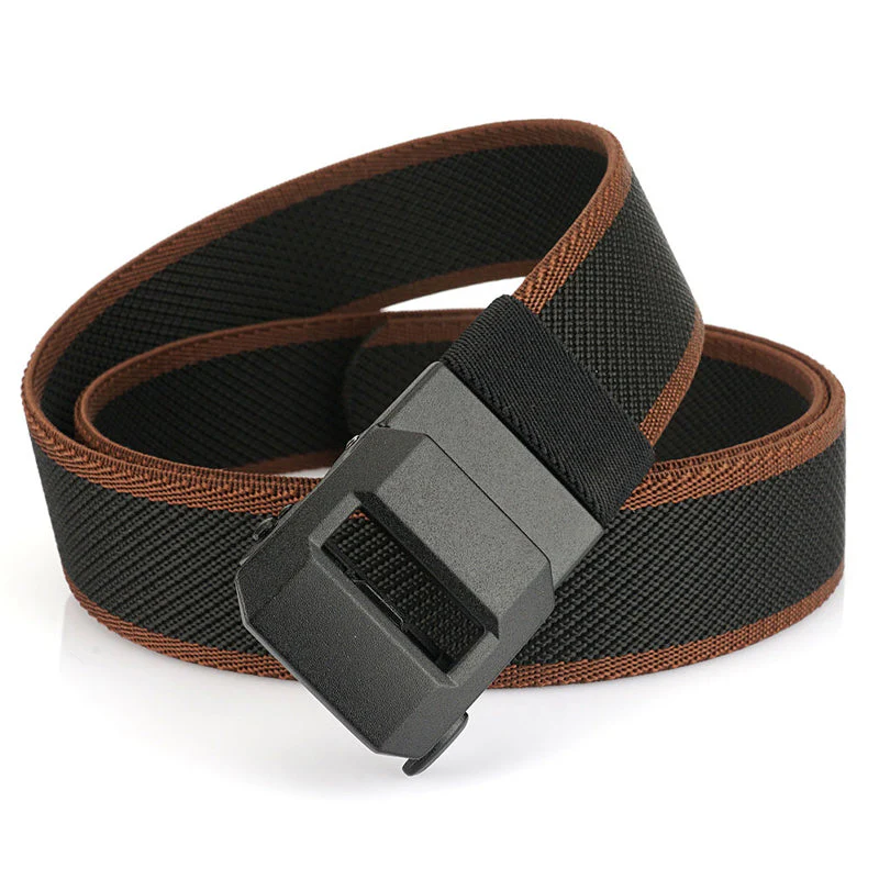 Automatic Buckle Stretch Nylon Belt For Men - Image 16