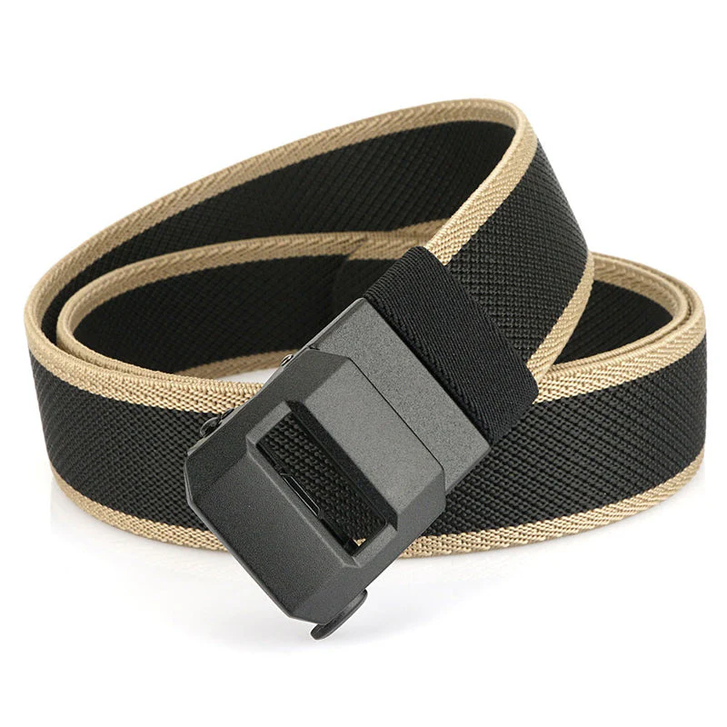 Automatic Buckle Stretch Nylon Belt For Men - Image 18